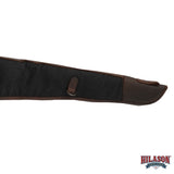 Hilason Gun Case Brown Protective Long Riffle Carrying w/ Shoulder Straps