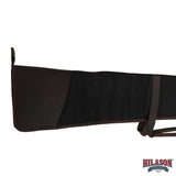 Hilason Gun Case Brown Protective Long Riffle Carrying w/ Shoulder Straps
