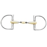 5-3/4" Happy Double Jointed Pro H. King Dee Stainless Steel Bit – by Hilason – Cowboy and equestrian accessories