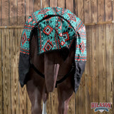 HILASON 1200D Waterproof Winter Horse Turnout Blanket Neck Cover Belly Wrap