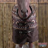 HILASON 1200D Waterproof Winter Horse Turnout Blanket Belly Wrap