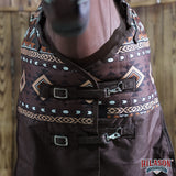 HILASON 1200D Waterproof Winter Horse Turnout Blanket Neck Cover Belly Wrap
