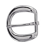 Hilason Western Horse Tack Die Cast Heel Buckle Nickel Plated