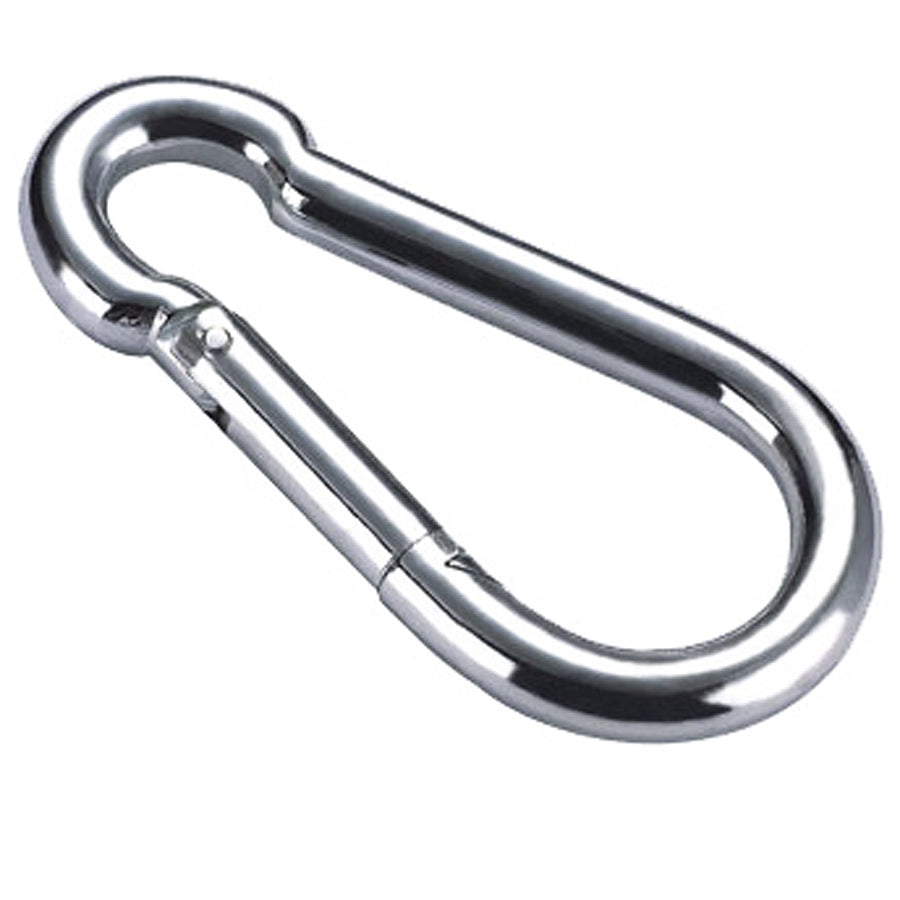 Pack Of 2 15/32 In Horse Carbon Steel Wire Spring Snap Hook Zinc Plated - Uhorse