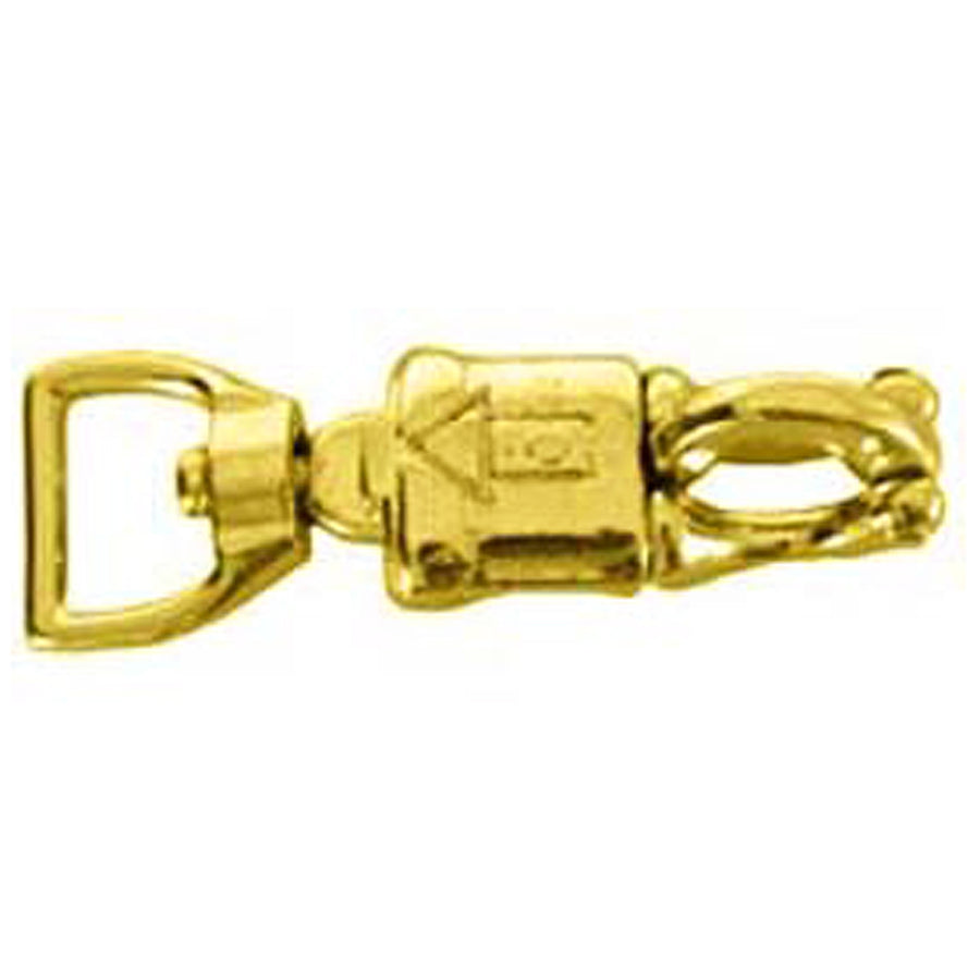 16 Pack 1 In. Tack Malleable Iron Panic Snap Square Eye Brass Plated - Hilason
