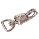 Metal swivel snap with triangle rings - Hilason