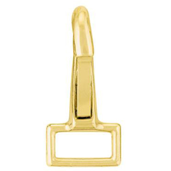 Brass halter snap - Uhorse