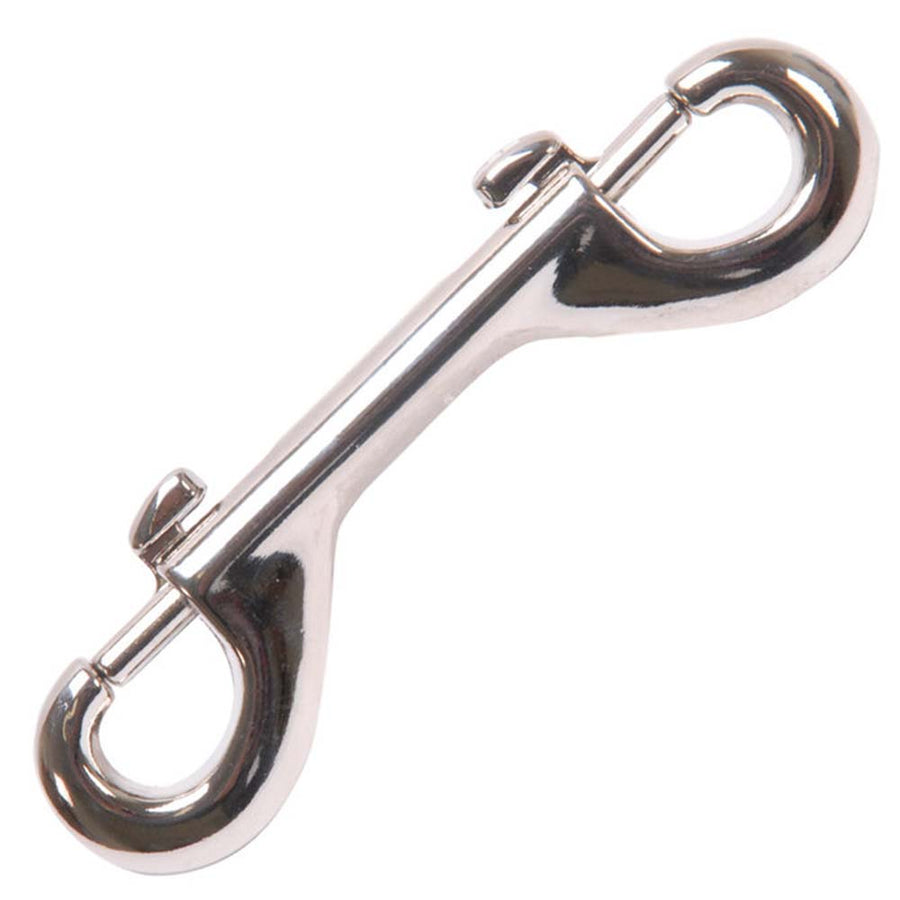 16 Pack 4-3/4 In. Western Horse Die Cast Double End Snap Nickel Plated - Uhorse
