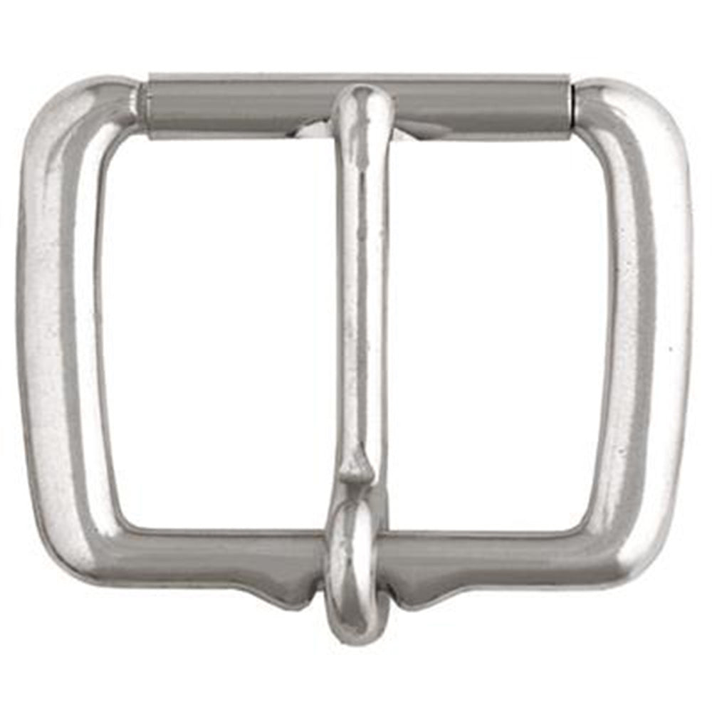 Hilason Western Tack Stainless Steel Cinch Rectangle Belt Roller Buckle