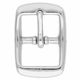 4pk 1 In. Nickel Plt. Die Cast Double Centre Bar H. Tk. Buckle – by Hilason – Cowboy and equestrian accessories