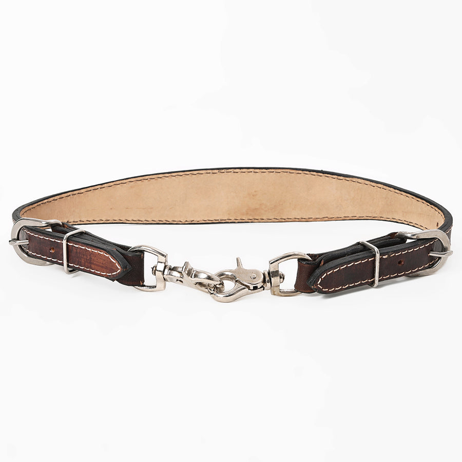 Bar H Equine American Leather Horse Saddle Tack One Ear Headstall | Breast Collar Browband Wither Strap Set for Horses BER180