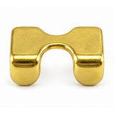 Hilason Solid Brass Bull Halter Clamp 7/8 in H x 1-7/8 in L Rope Hardware