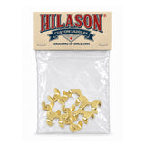 Hilason Solid Brass Bull Halter Clamp 7/8 in H x 1-7/8 in L Rope Hardware