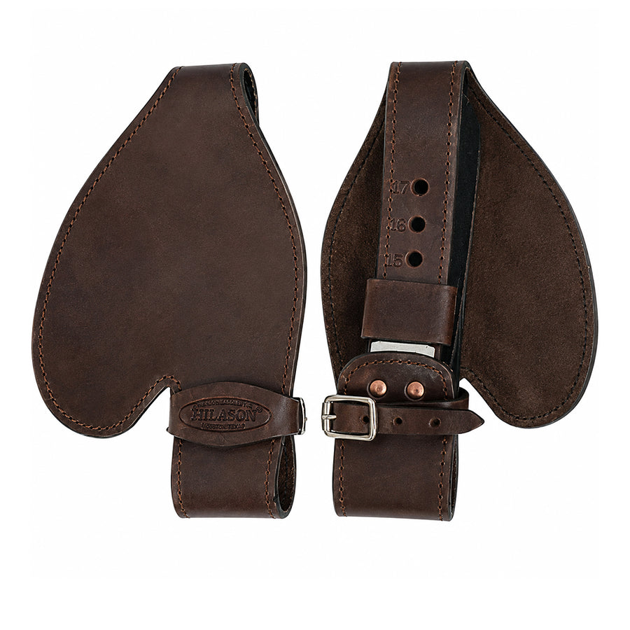 HILASON Youth Western Saddle Replacement Fenders, Genuine Leather Short Fenders for Kids & Short Adult Riders