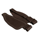 HILASON Leather Saddle Replacement Fender Pair with Hobble Straps Adult Saddles Fenders for Horse