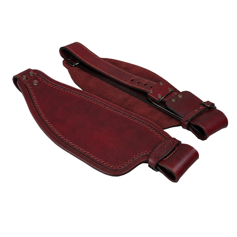 HILASON Leather Saddle Replacement Fender Pair with Hobble Straps Adult Saddles Fenders for Horse