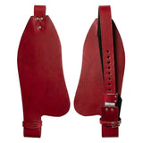 Hilason Youth Leather Saddle Replacement Fenders Pair with Hobble Straps, Western Horse Riding 2" Stirrup Leathers