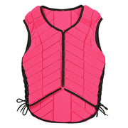 HILASON Equestrian Horse Vest Safety Protective Adult Eventing ‎Pink |Horse Riding |Unisex |Rodeo