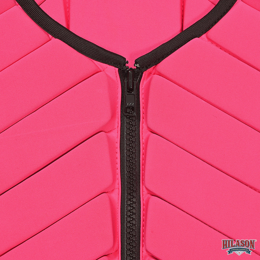 HILASON Equestrian Horse Vest Safety Protective Adult Eventing ‎Pink |Horse Riding |Unisex |Rodeo