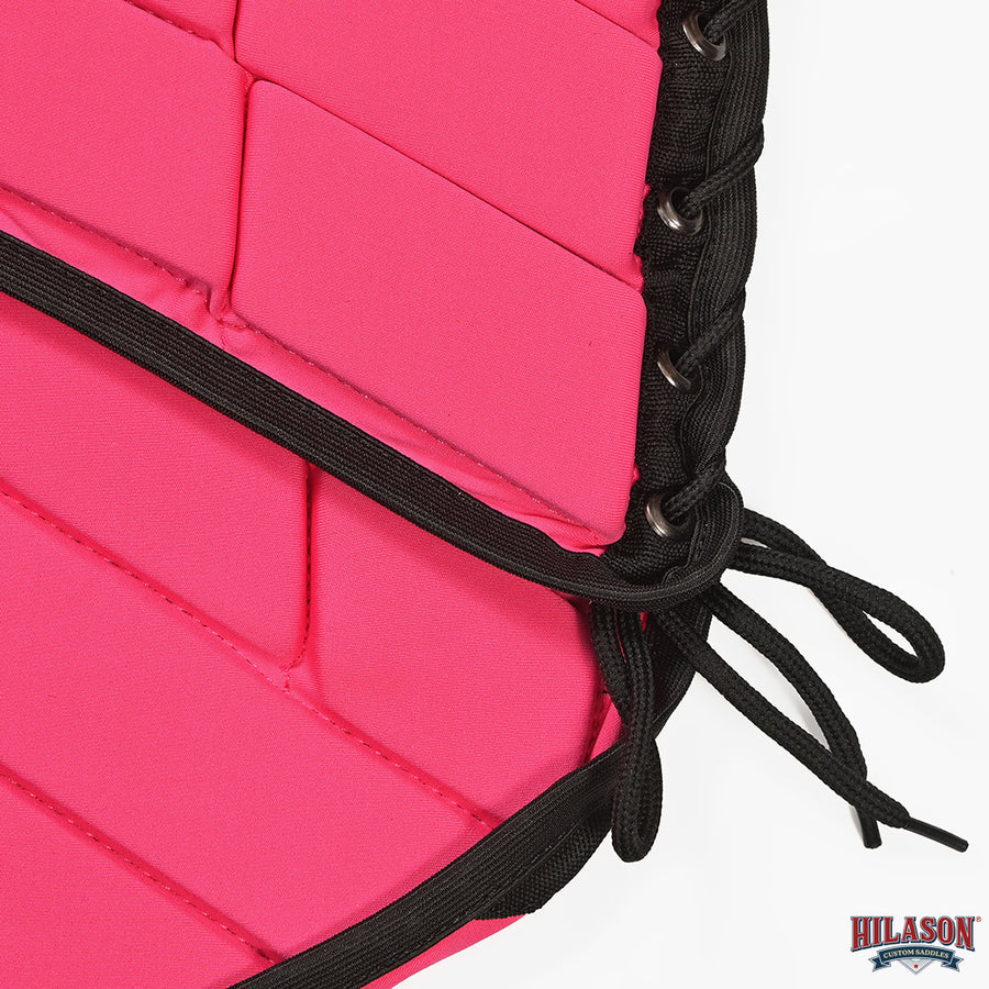 HILASON Equestrian Horse Vest Safety Protective Adult Eventing ‎Pink |Horse Riding |Unisex |Rodeo