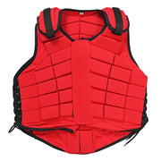 HILASON Adult Safety Equestrian Eventing Protective Protection Vest Red | Horse Riding Unisex