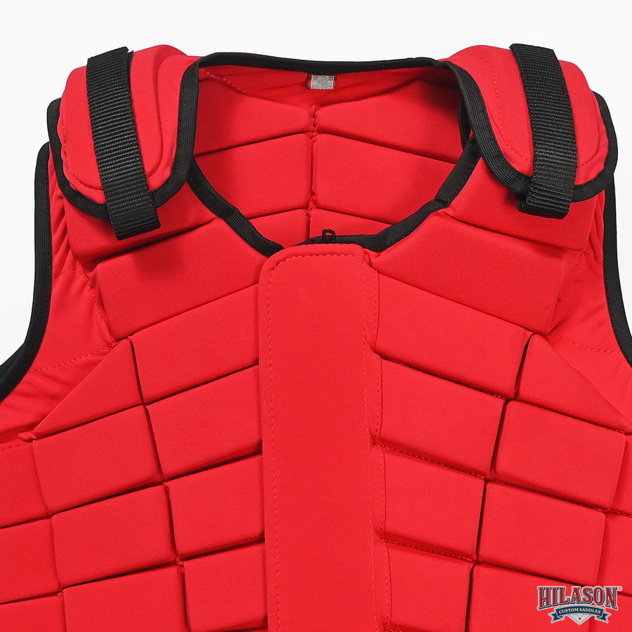 HILASON Adult Safety Equestrian Eventing Protective Protection Vest Red | Horse Riding Unisex