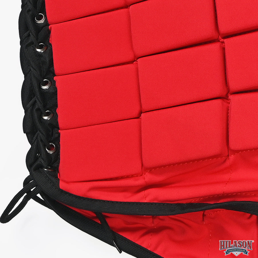 HILASON Adult Safety Equestrian Eventing Protective Protection Vest Red | Horse Riding Unisex
