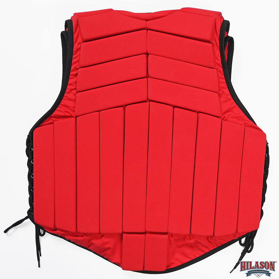 HILASON Adult Safety Equestrian Eventing Protective Protection Vest Red | Horse Riding Unisex