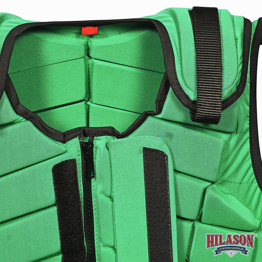 HILASON Adult Safety Equestrian Eventing Protective Protection Vest ‎Kelly Green | Horse Riding Unisex