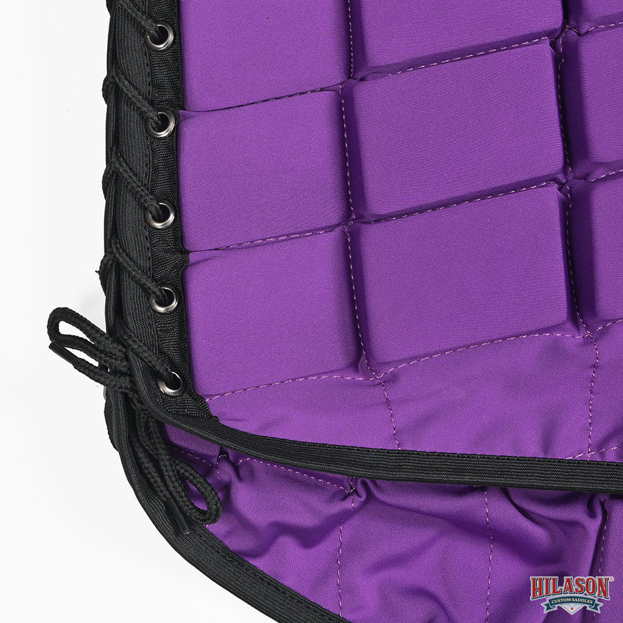 HILASON Adult Safety Equestrian Eventing Protective Protection Vest Purple | Horse Riding Unisex