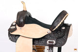 HILASON Flex Tree Western Horse Saddle American Leather Trail Barrel | for Horses