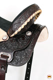 HILASON Flex Tree Western Horse Saddle American Leather Trail Barrel | for Horses