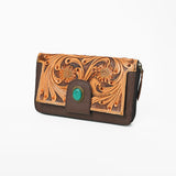 OHLAY WALLET Hand Tooled Genuine Leather women bag western handbag purse - Uhorse