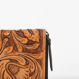 OHLAY Wallet Hand Tooled Genuine Leather Women Bag Western Handbag Purse | Womens Handbags |Leather Belt for Summer