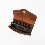 OHLAY Wallet Hand Tooled Genuine Leather Women Bag Western Handbag Purse | Womens Handbags |Leather Belt for Summer
