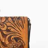 OHLAY Wallet Hand Tooled Genuine Leather Women Bag Western Handbag Purse | Womens Handbags |Leather Belt for Summer