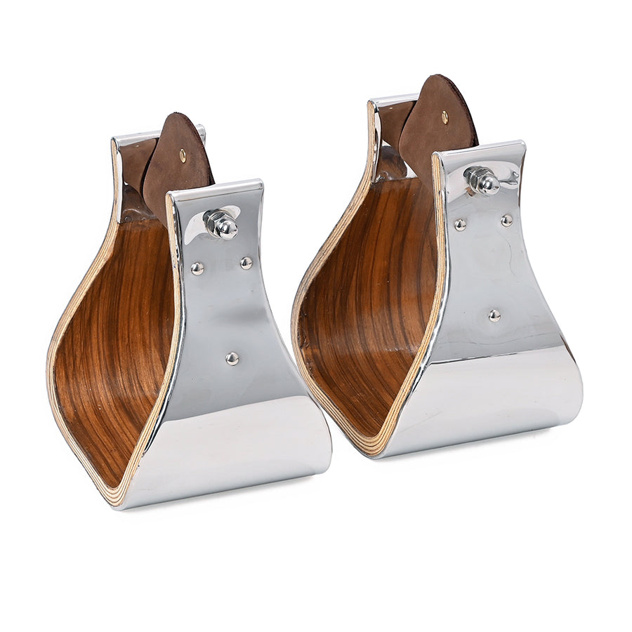 Western Leather Stirrups - Uhorse