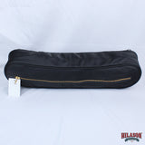 Hilason Western Saddle Cantle Bag Black Leather Zippered Storage Pouch