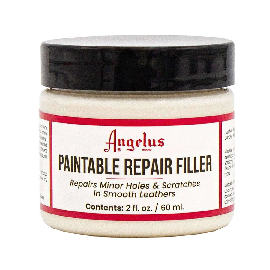 Angelus Paintable Repair Filler for Leather, Vinyl & Sneakers, 2 fl oz / 60 m