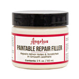 Angelus Paintable Repair Filler for Leather, Vinyl & Sneakers, 2 fl oz / 60 m