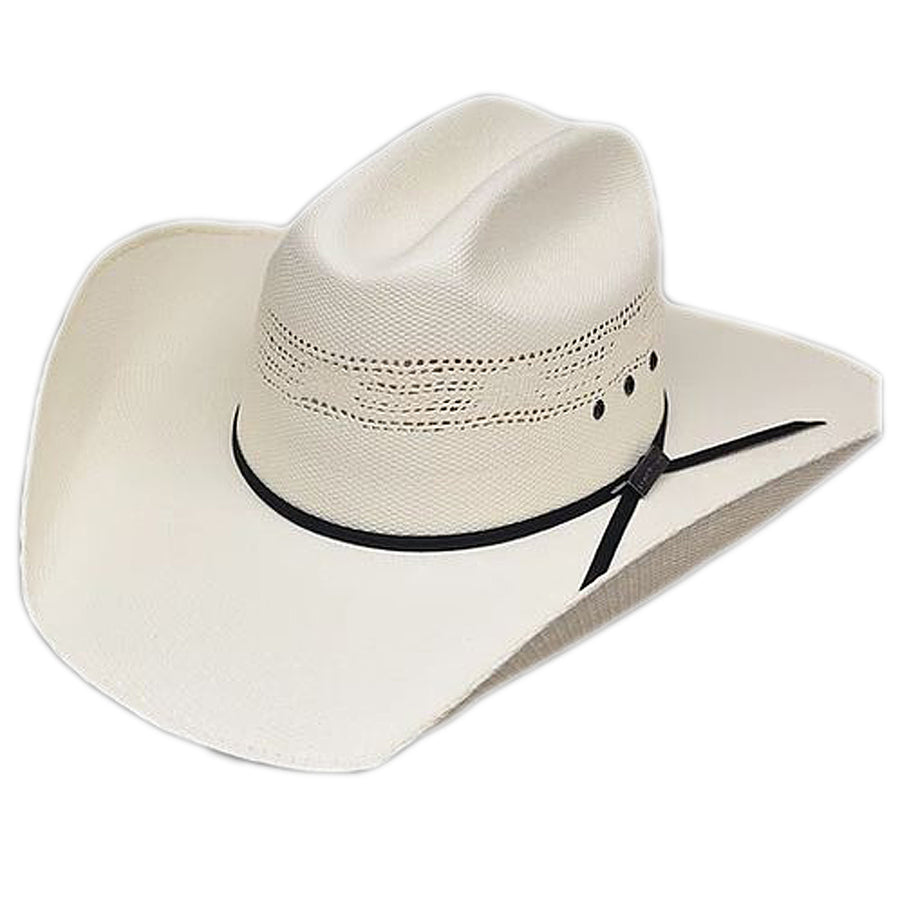 Size 7 Lone Star Cowboy Hat Rodeo Bangora 50X Straw with Eyelets - Uhorse