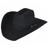 6 3/4 in Lone Star Cowboy Outlaw Kids Felt Rca Black - Uhorse