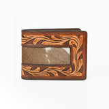 BAR H EQUINE Genuine Leather Rodeo - Bifold & Trifold Wallet For Men Women