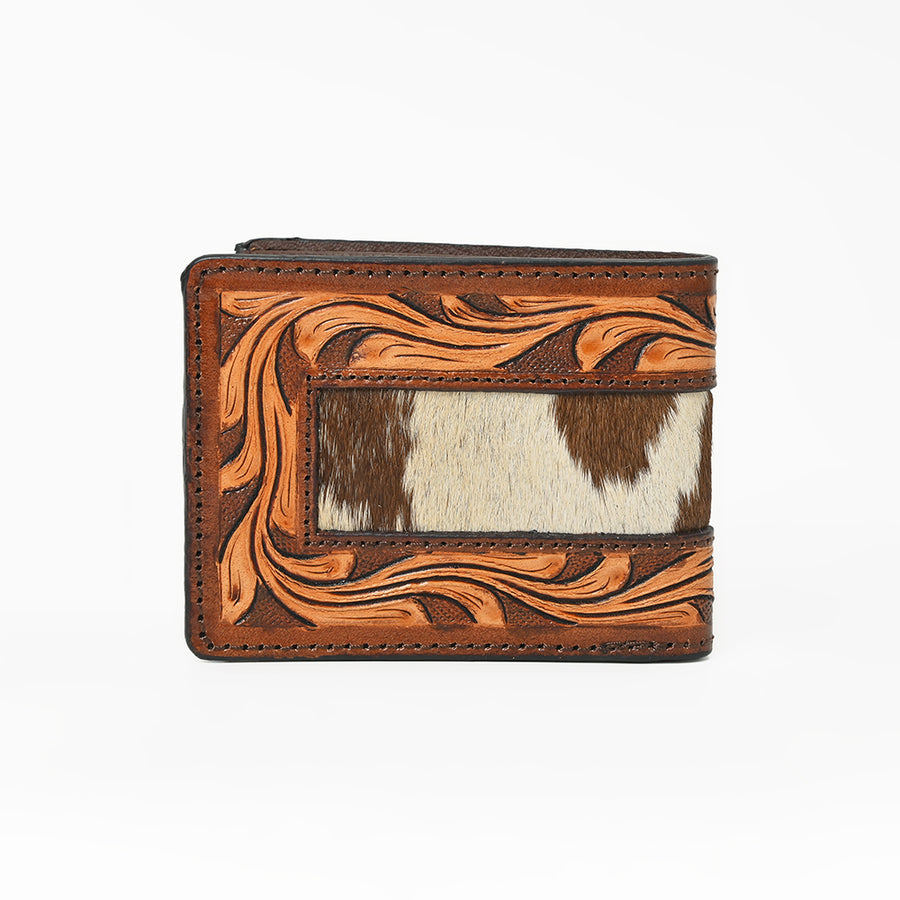 BAR H EQUINE Genuine Leather Rodeo - Bifold & Trifold Wallet For Men Women