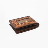 BAR H EQUINE Genuine Leather Rodeo - Bifold & Trifold Wallet For Men Women