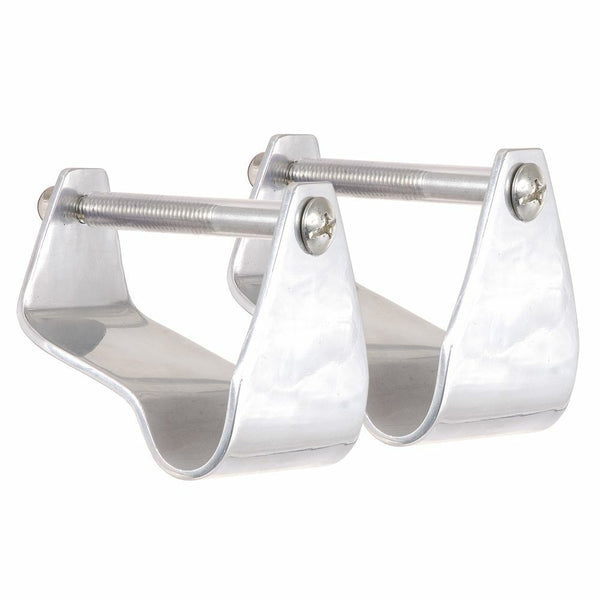 New Tough-1 Straight Aluminum H. Saddle Stirrup by Hilason – Cowboy and equestrian accessories