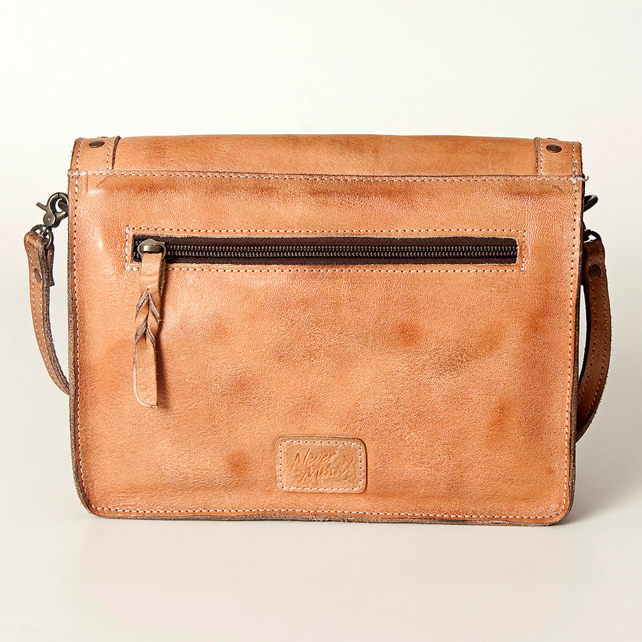 Never Mind Nmbg115A Cross Body I Vintage Handmade Genuine Cowhide Leather Women Bag Western Handbag Purse