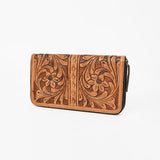 OHLAY WALLET Hand Tooled Genuine Leather women bag western handbag purse - Uhorse