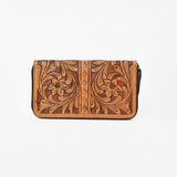 OHLAY Wallet Hand Tooled Genuine Leather Women Bag Western Handbag Purse | Womens Handbags |Leather Belt for Summer