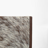Ohlay Genuine Leather Hair-On Cowhide Long Clutch Wallet Western Purse